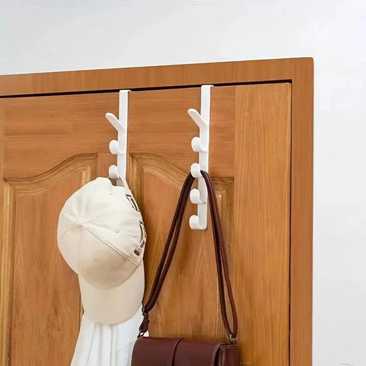 Over-the-Door 5 Hook Organizer Rack