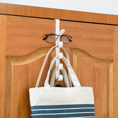 Over-the-Door 5 Hook Organizer Rack