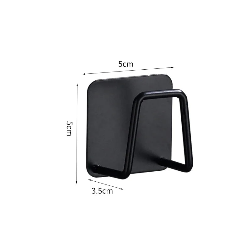 Self-Adhesive Kitchen Sink Sponge Holder — Stainless Steel