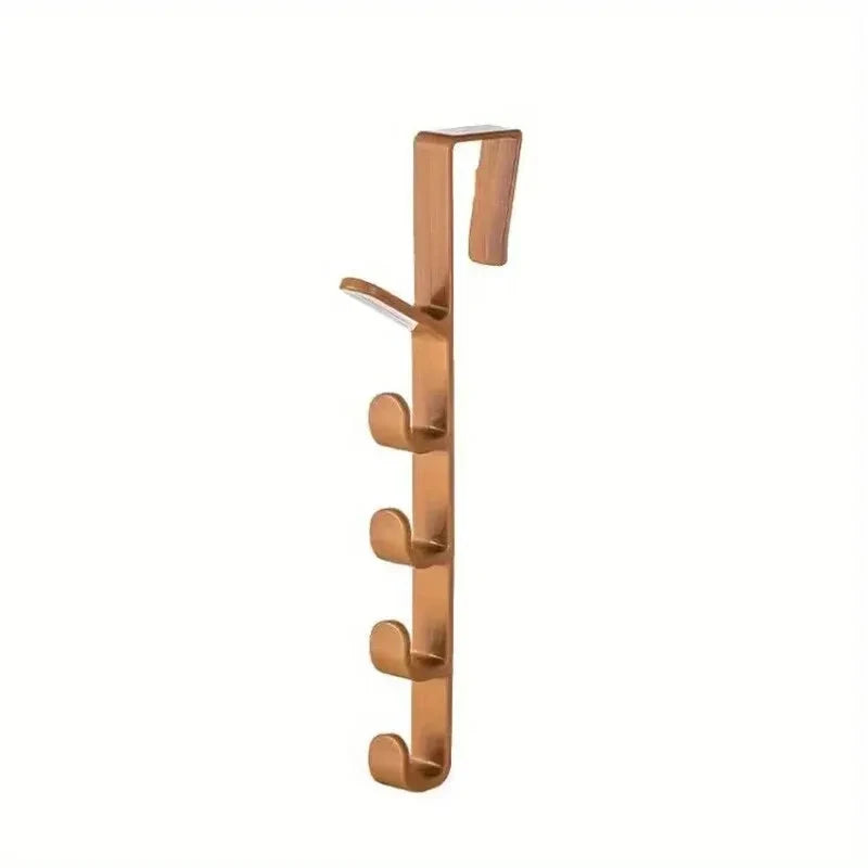 Over-the-Door 5 Hook Organizer Rack