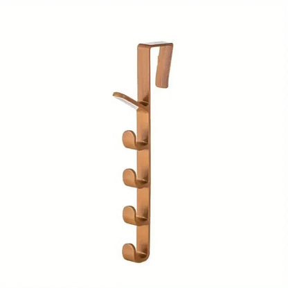 Over-the-Door 5 Hook Organizer Rack