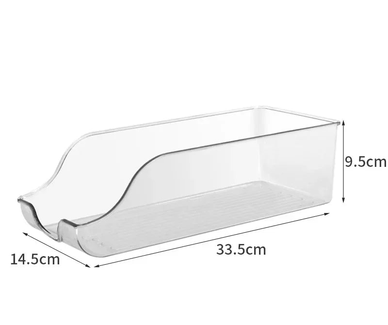 Automatic Rolling Refrigerator Can Organizer fridge size dimensions