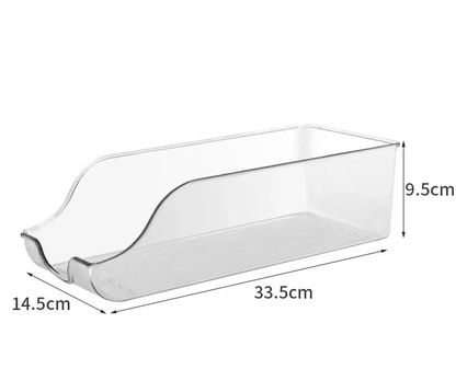 Automatic Rolling Refrigerator Can Organizer fridge size dimensions